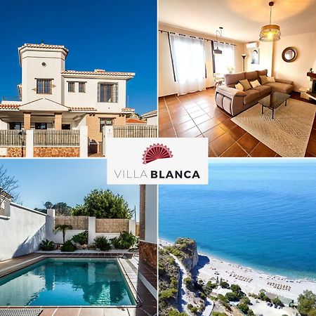 Villa Blanca - Piscina De Sal, Playa 15Mn, Sierra Vélez de Benaudalla Extérieur photo